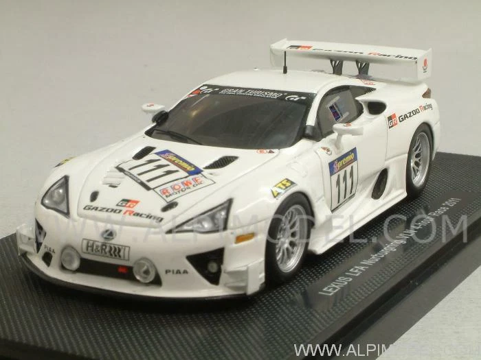 Lexus LFA Nurburgring VLN Race 2011 1:43 EBBRO 44629 - Immagine 1 di 1