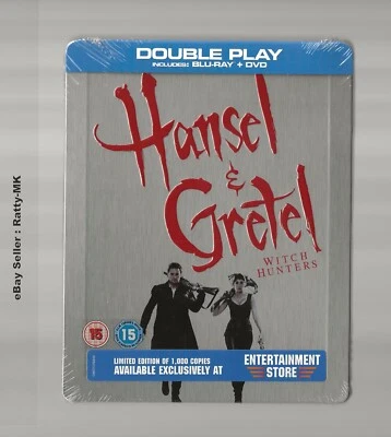HANSEL & GRETEL - UK EXCLUSIVE BLU RAY STEELBOOK - NEW & SEALED - Image 1 of 3