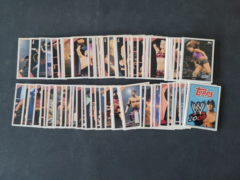 2009 Topps WWE Base Card #1-90 Build Set Pick Your Card Raw SmackDown ECW - Image 1 of 1
