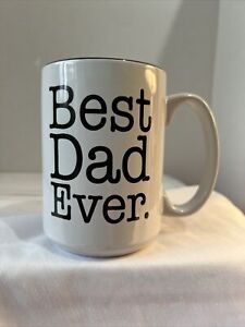 Best Dad Ever 8 oz Ceramic Coffee Mug Father's Day Gift