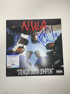 ICE CUBE SIGNED N.W.A VINYL RECORD ALBUM LP + PSA COA! - Picture 1 of 3