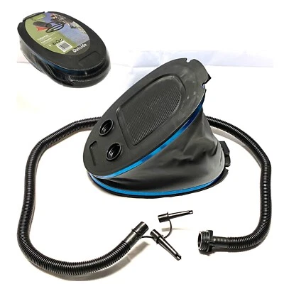 Luftpumpe 5 Liter Fußluftpumpe Blasebalg Fußpumpe Pumpe Schlauchlänge 130cm NEU