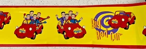 π»2x The Wiggles Big Red Car Wallpaper Border NEW 2005 10 meters - Picture 1 of 3