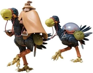 NUOVA figura Nausicaa della Valle del Vento Cavalli & Yupa 95 mm 2023 GHIBLI - Foto 1 di 3