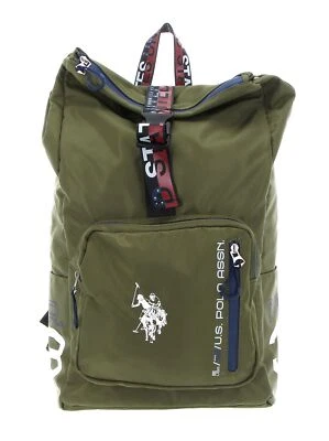 U.S. POLO ASSN. mochila Bozeman Backpack with Flap Green - Imagen 1 de 4