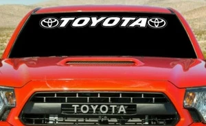 TOYOTA Windshield Sticker Truck Car Window Decal TRD - Picture 1 of 3