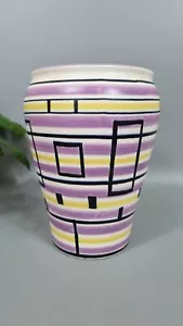 Mcm Vintage Vase Packham Kemp Town Studio Pottery Productions 19cm Tall - Picture 1 of 8