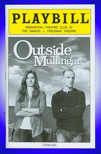 Playbill + Outside Mullingar + Debra Messing, Brían F. O'Byrne , Peter Maloney - Picture 1 of 5