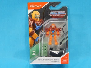 Mega Construx Heroes Beast Man Series 2 New in OPEN Package 2017 MOTU - Picture 1 of 3