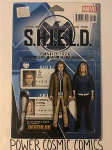 Fury: S.H.I.E.L.D. 50th Anniversary #1 (Nov 2015) VF/NM Action Figure Variant - Picture 1 of 2