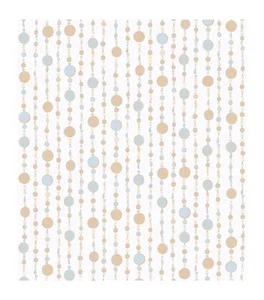 Candice Olson Kids Sparkle Beaded Curtain in Gold and Silver Wallpaper CK7759 - Picture 1 of 1