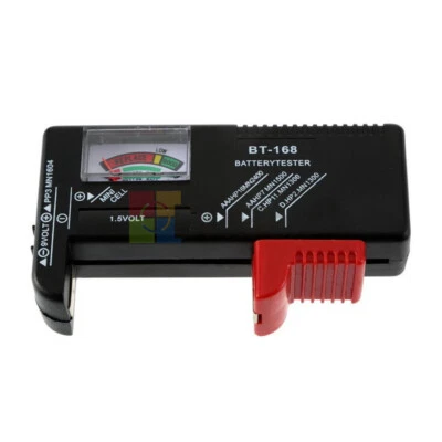 AA/AAA/C/D/9V/1.5V  BT-168 Button Cell Battery Volt Pointer Tester Checker - Image 1 of 4