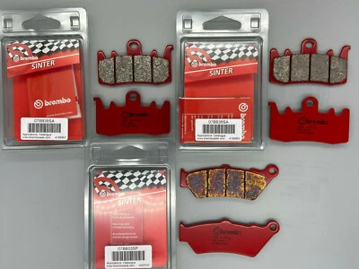 Pastillas de freno Brembo Sinter pastillas de freno delanteras + traseras BMW R 1200 GS LC Adventure  - Imagen 1 de 3