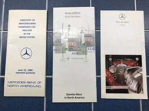 Mercedes 1980 Dealers in the US + Classic Museum + Daimler Moving What Matters - Picture 1 of 5