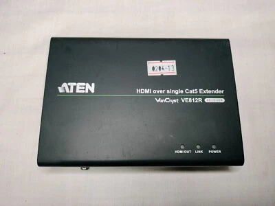 ATEN VE812R HDMI Over Single Cat5 扩展器/ VanCryst 接收器单元 — 第 1/4 张图片