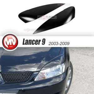 Front Eyelids Eyebrows Headlights Var №2 Covers for Mitsubishi Lancer IX 9 Cedia - Picture 1 of 6