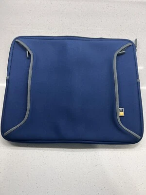 Funda para portátil Case Logic 15,6" azul con cremallera Foto 1 de 2