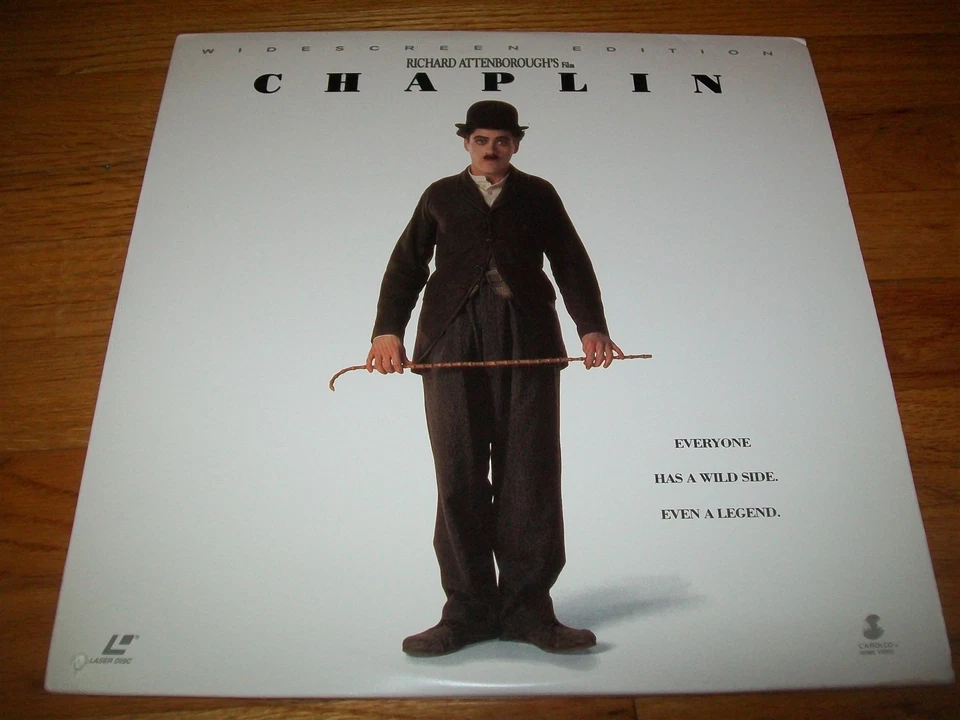 CHAPLIN 2-Laserdisc LD WIDESCREEN FORMAT VERY GOOD CONDITION ROBERT DOWNEY JR. - Image 1 of 1