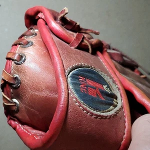 King Baseball Glove Mitt RHT Leather Custom Steer Hide Tailored Pad Model 3110 ! - Picture 1 of 14