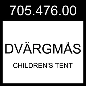 IKEA DVARGMAS DVÄRGMÅS Kinderzelt grün 705.476.00 - Bild 1 von 1