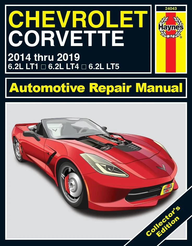 LIBRO CHEVROLET HAYNES CORVETTE C7 EDICIÓN COLECCIONISTA SERVICIO MANUAL TALLER REPARACIÓN Foto 1 de 1