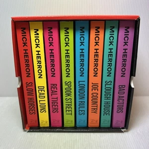 COMPLETE Slough House Thrillers by Mick Herron, 8 Book Box Set, British Spy Lot - Picture 1 of 22