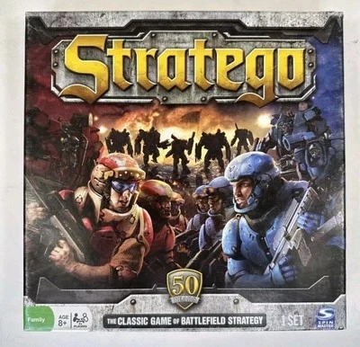 2011 Stratego Board Game 50 Years Spin Master Ltd Battlefield Strategy COMPLETE - Image 1 of 4