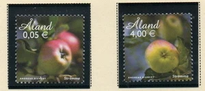 Set francobolli Aland Finlandia Sc 319-320 2011 Mele come nuovi NH - Foto 1 di 1