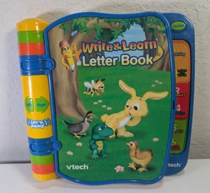 VTECH Scrivi e Impara PARLANDO Narrato LETTERA LIBRO, 6 Attività Educative FUNZIONANO - Foto 1 di 3