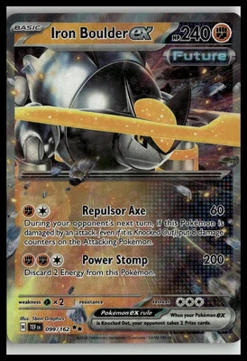 SV05: Temporal Forces #099/162 Iron Boulder ex - Image 1 of 2