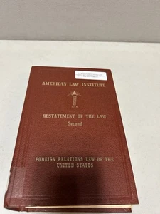 Restatement of the Law 2nd Foreign Relations Law of the United States - Bild 1 von 7