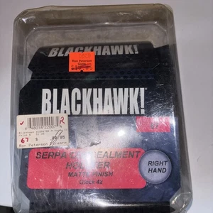 BlackHawk Serpa CQC Concealment Paddle / Belt Slide Holster fit Glock 42 380 - Picture 1 of 2