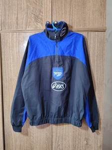 Rare Leeds Rhinos RLFC Asics Rugby Training Jacket 1997/1998 Men Size L - Picture 1 of 10