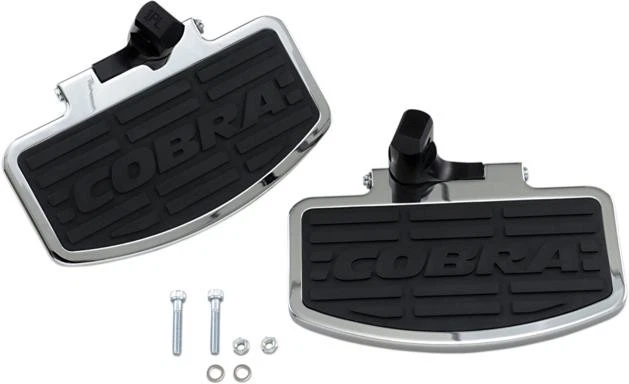 Tableros de piso de pasajeros cromados Cobra para Honda VTX1300C 2004-2009 Foto 1 de 1