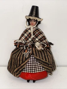 Rexard Welsh Strega Figura Vintage Souvenir Abito Nazionale Galles Costume Bambola - Foto 1 di 24