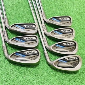 Ping G30 Eisensatz Black Dot Flex S 7 Stück N.S.PRO950GH Rechtshänder Kostenloser Versand #17 - Bild 1 von 8