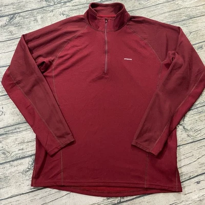 Camisa Patagonia Capilene 3 Capas Base L Performance Cuarto Cremallera Tejida 444440 Foto 1 de 4