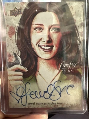 2015 Firefly: The Verse Original Art Kaylee Frye Jewel Staite Auto 0A-KF - Image 1 of 2