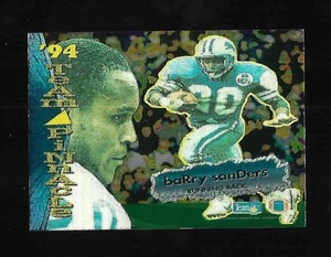 1994 Pinnacle BARRY SANDERS / BARRY FOSTER - Team Pinnacle - LIONS / STEELERS - Bild 1 von 2