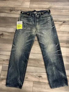 New Manual X Seto Inland Link Limited 1942 LV Jeans W36L32 - Picture 1 of 12