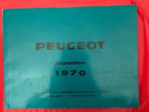 Peugeot 1970 "204 / 304 / 404 / 504" original concesionario de automóviles folleto de venta / Cata. - Imagen 1 de 10