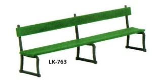Peco Spur 0 Parkbank, 4 Stück, Kunststoff - Peco LK763 - Bild 1 von 1