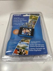 Coby Digital Photo Keychain DP-151 Holds 60 Photos 1.5” LCD Display NEW SEALED - Picture 1 of 7