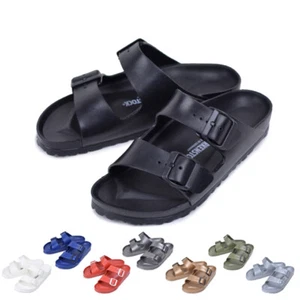 Men Birkenstock Arizona EVA Slip On Adjustable Sandals Mens' Sizes NEW - Picture 1 of 23