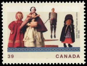 CANADA 1275 - Cultural Treasures "Settlers' Dolls" (pa48309) - Picture 1 of 1