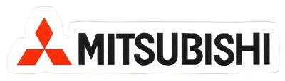Mitsubishi Logo Sticker (Reproduction) - Image 1 of 2