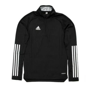 New Adidas Condivo 20 Warm Quarter Zip Top Kids Training Shirt - Picture 1 of 6