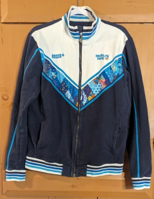 Bosco Sport Sochi 2014 Olympics Full Zip Sweatshirt Jacket Size ? (See Meas) EUC - Image 1 of 4