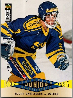 1995-96 Collector's Choice #342 Bjorn Danielsson Player's Club - Image 1 of 2