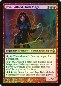 MTG FOIL Jaya Ballard, Task Mage - Premium Deck Series: Fire & Lightning #10 - Picture 1 of 1